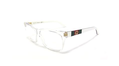 men's clear gucci glasses|clear gucci glasses for women.